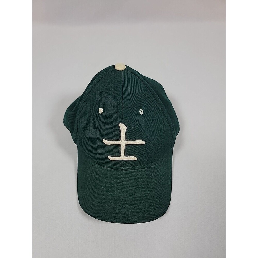 Zephyr Black Samarai Hat Ball Cap Sz 6 7/8”  - Symbol Logo Wool Blend